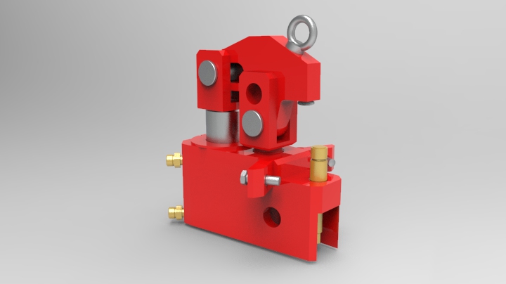 Зажим гидравлический ЗГ-230-280-350х21-35 (128.00.000)