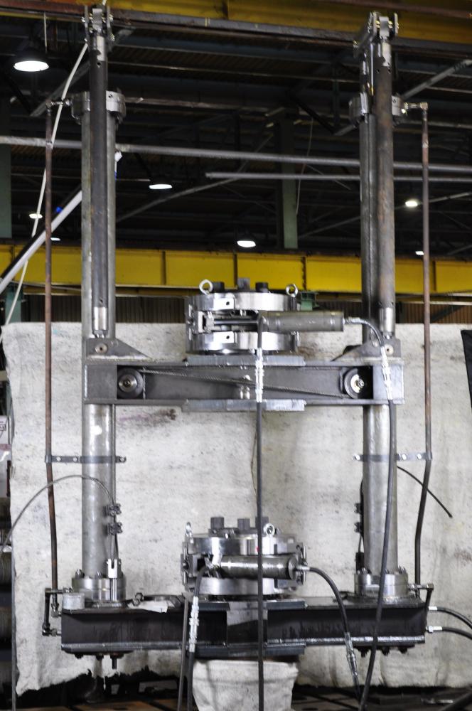 Проведена доработка Установки для спуска труб под давлением СПШ-1