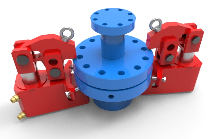 Зажим гидравлический ЗГ 120-280 (119.00.000)