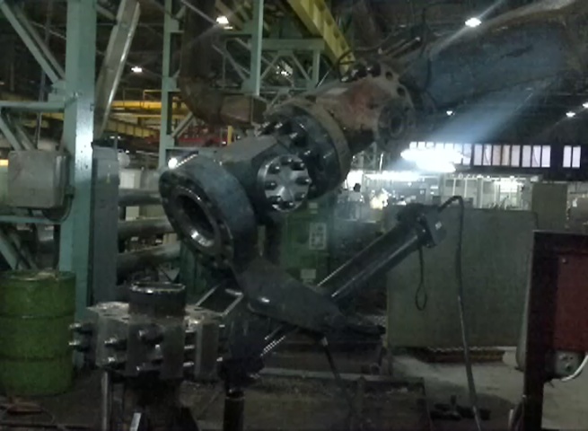 Натаскиватель шарнирный для наведения запорной компоновки на обсадные трубы 194-245 НШОТ-194-245 (076.00.000)