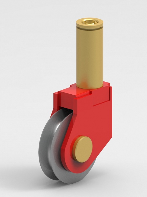 Ролик универсальный направляющий РУН700 (082.01.000)