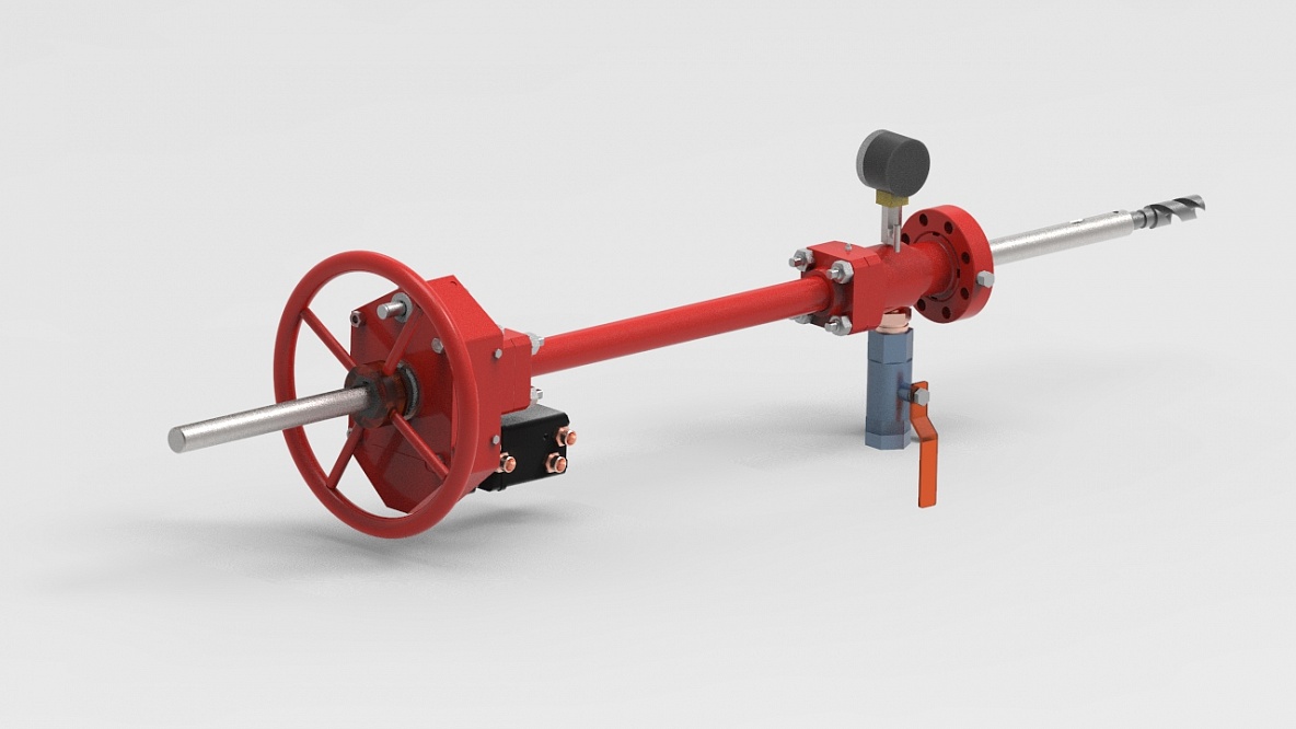 Приспособление для сверления технологических отверстий СВГ-21/35  (061.00.000)