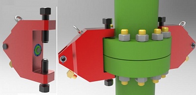 Струбцина страховочная с гидросбросом ССГ-230 (004.00.000)