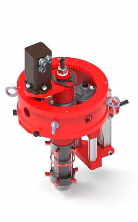 Устройство для нарезания резьбы на обсадных трубах 140-178 УНР-7 (074.00.000)