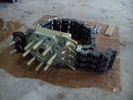 Хомуты для сверления технологических отверстий в трубах 219-340 ХСТ-70М (096.00.000)