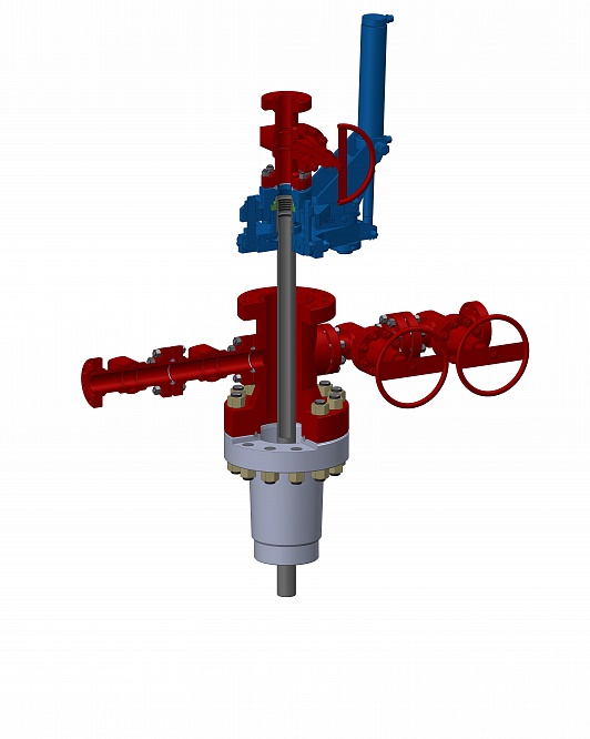 Шарнирный натаскиватель для наведения задвижки на НКТ 60-114 (Рраб=35 МПа) НШНКТ-60-114 (007.00.000)