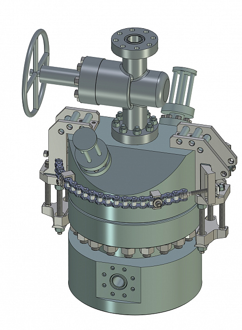 Натаскиватель шарнирный гидравлический НШСНЗ-12-80х70