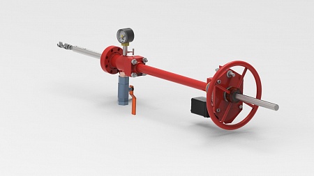 Приспособление для сверления технологических отверстий СВГ-21/35  (061.00.000)