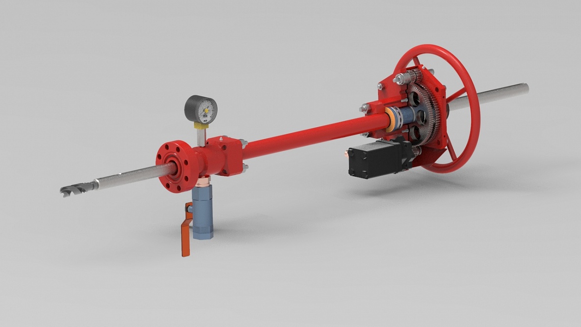 Приспособление для сверления технологических отверстий СВГ-21/35  (061.00.000)
