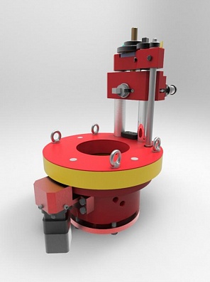 Устройство для нарезания резьбы на обсадных трубах 140-245 УНР-8 МЮ (145.00.000)