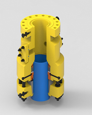 Головка самоуплотняющаяся клиновая ГСК 