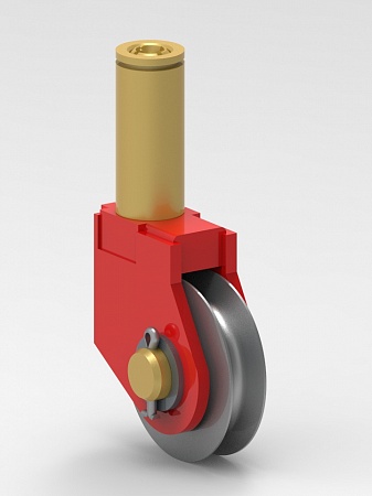 Ролик универсальный направляющий РУН700 (082.01.000)