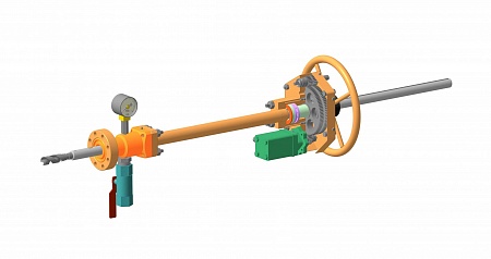 Приспособление для сверления технологических отверстий СВГ-21/35  (061.00.000)