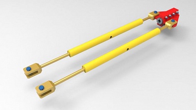 Приспособление для переоснастки неподвижного конца талевого каната на ходовой (081.00.000)