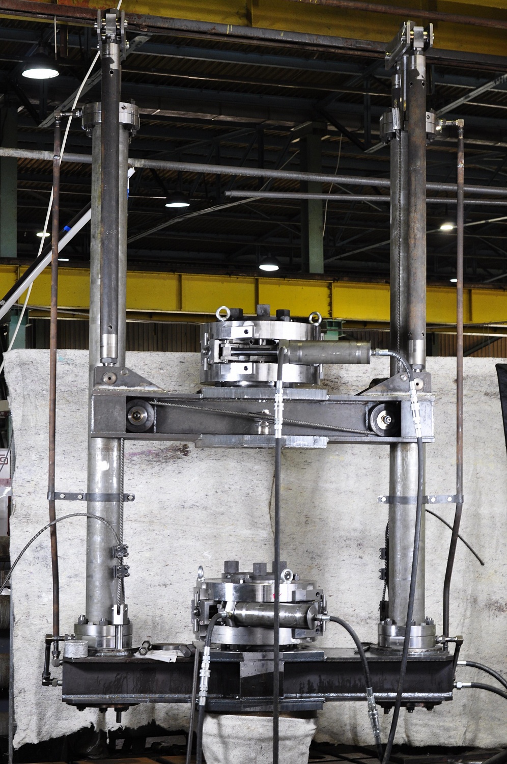 Проведена доработка Установки для спуска труб под давлением СПШ-1