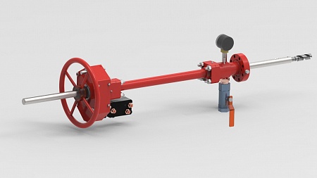 Приспособление для сверления технологических отверстий СВГ-21/35  (061.00.000)