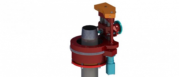 Устройства для нарезания резьбы на обсадных трубах