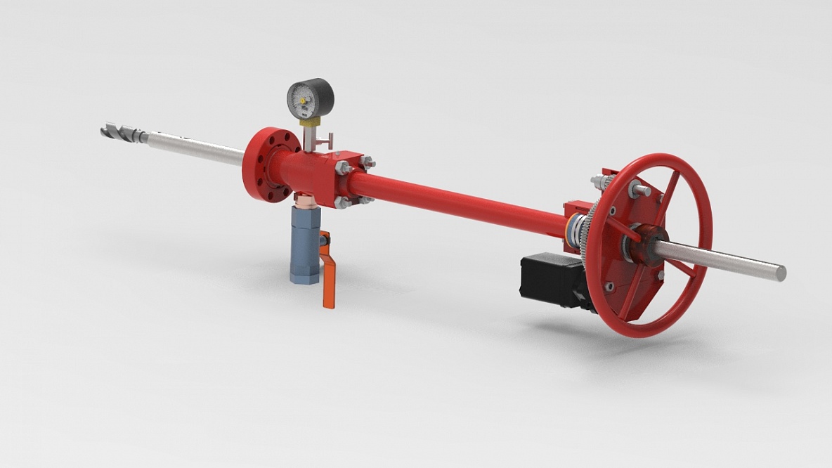 Приспособление для сверления технологических отверстий СВГ-21/35  (061.00.000)