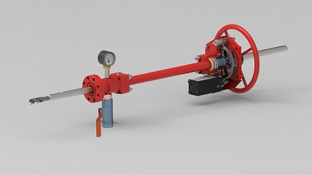 Приспособление для сверления технологических отверстий СВГ-21/35  (061.00.000)