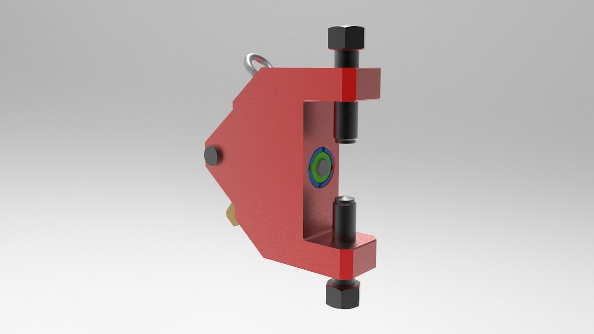 Струбцина страховочная с гидросбросом ССГ-230 (004.00.000)