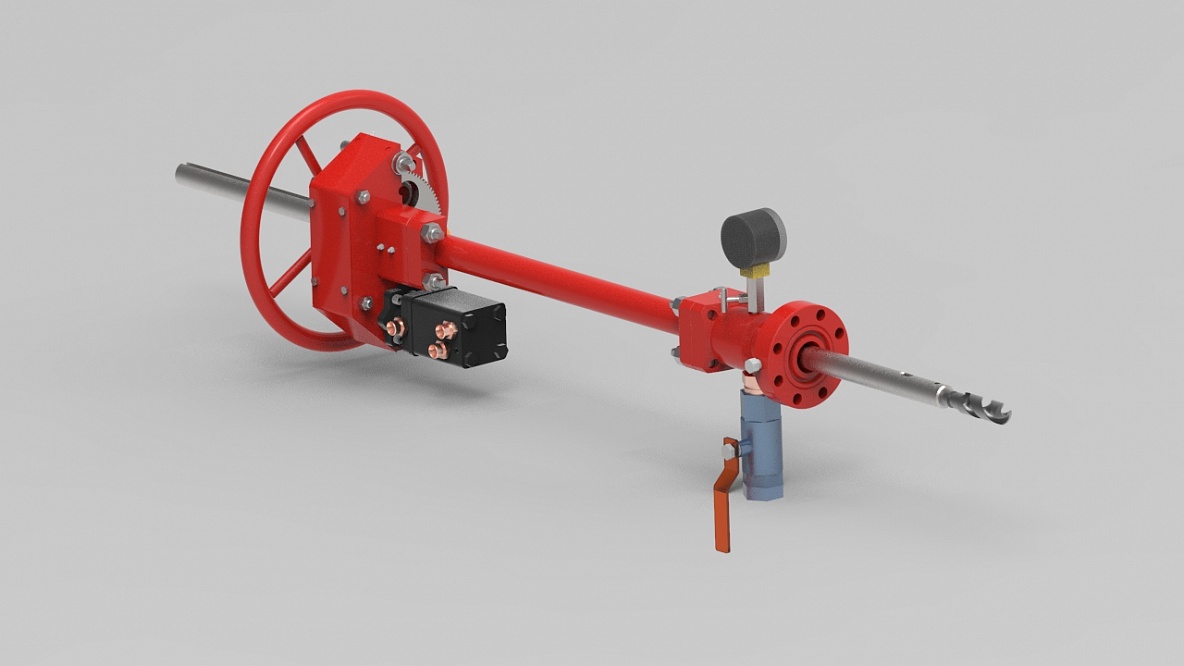 Приспособление для сверления технологических отверстий СВГ-21/35  (061.00.000)