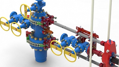Установка для смены боковых задвижек под давлением  УСЗД-Г-50/65х21 (120.00.000)