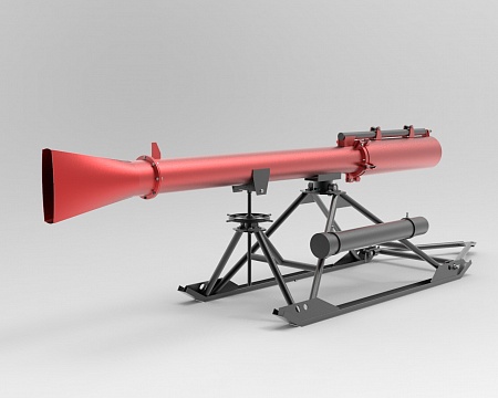 Установка пневматического порошкового пламяподавления ППП-200 (121.00.000)